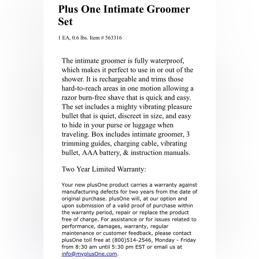 Plus One Razor Set for Women - Picture 12 of 12